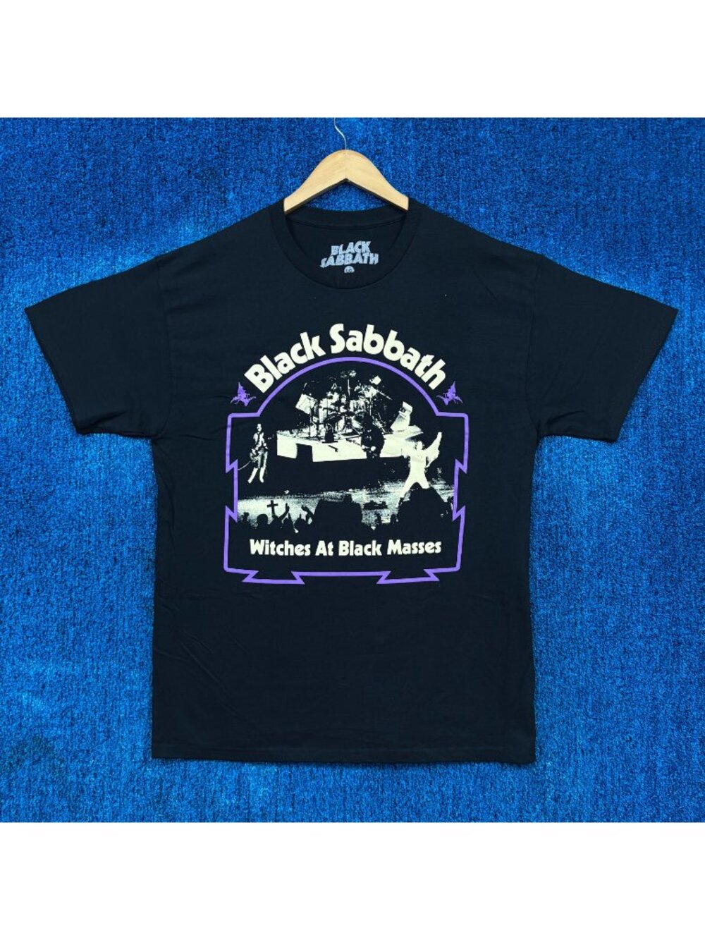 Black Sabbath Witches at Black Masses Live Goth Metal Tee L